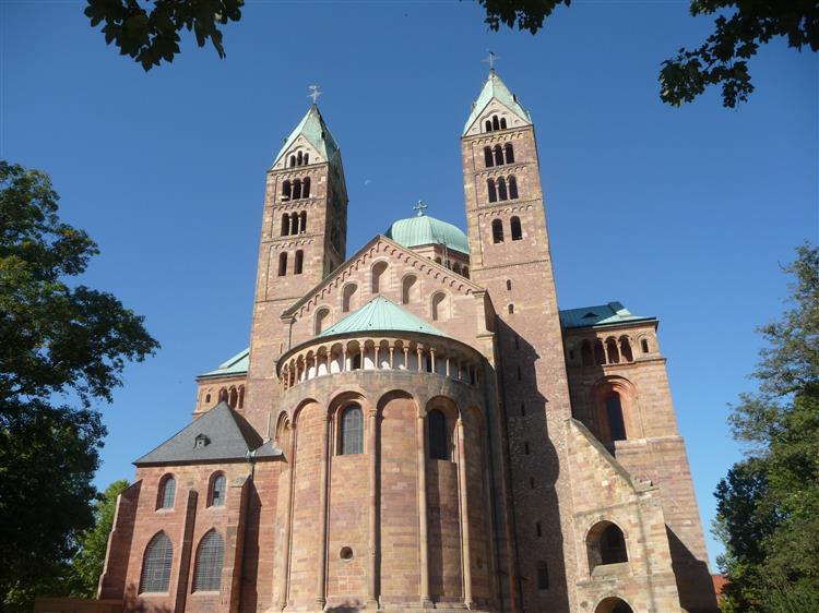 Speyer Cathedral, Germany, 1030 - Romanesque Architecture