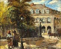 Old Spanish Cabildo, French Quater View of St.Anne Street, Jackson Square - Colette Pope Heldner