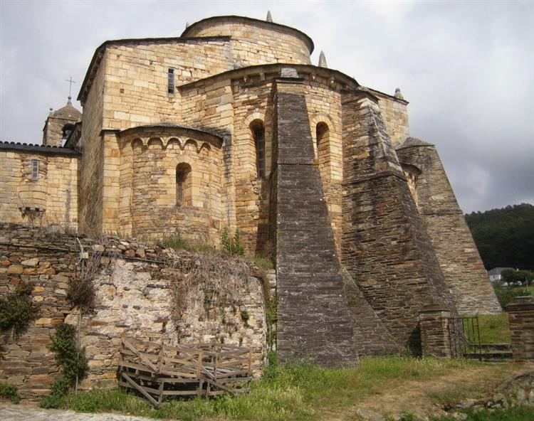 Basilica of San Martiño De Mondoñedo, Spain, c.1100 - Романская архитектура