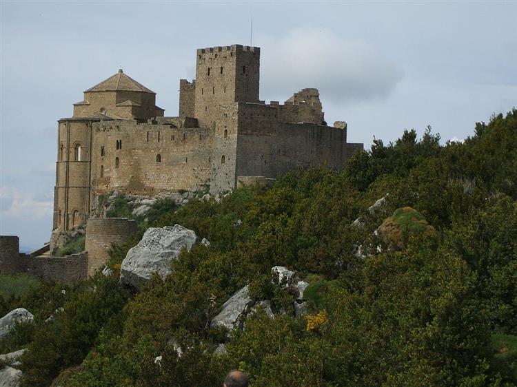 Castle of Loarre, Spain, c.1100 - Romanesque Architecture