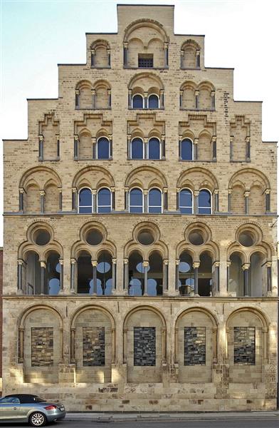 House Overstolz, Cologne, Germany, c.1230 - Romanesque Architecture
