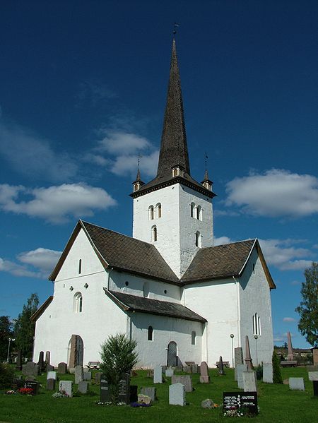 Nes Church, Ringsaker, Norway, 1250 - Romanesque Architecture