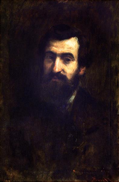Portrait of the painter Antoni Ros i Güell - Joan Brull