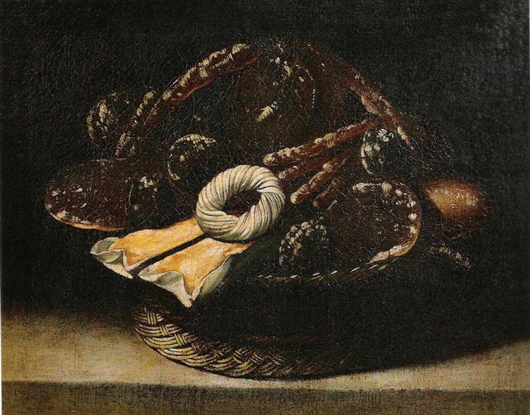 Basket of Sweetmeats, 1621 - Хуан Ван дер Амен