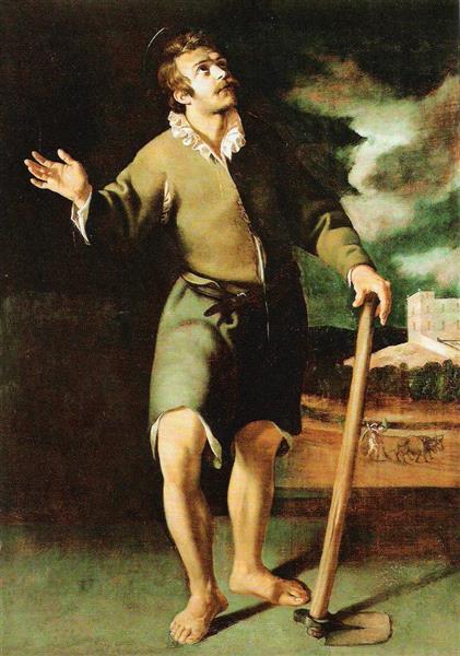 Saint Isidore 'labrador, c.1622 - Juan van der Hamen y León