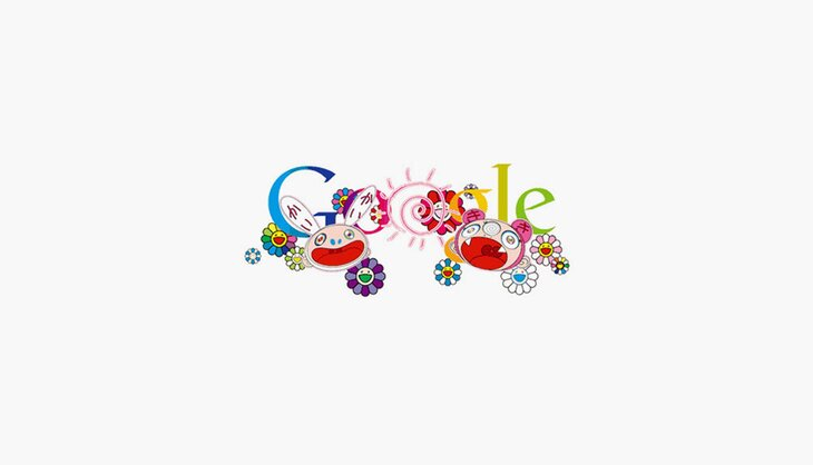 Google Taps Takashi Murakami for Latest Doodle Complex, 2011 - Такаси Мураками