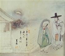 Lovers under the moon - Shin Yun-bok