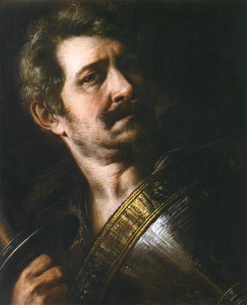 Self Portrait in Armor, c.1615 - c.1618 - Giulio Cesare Procaccini