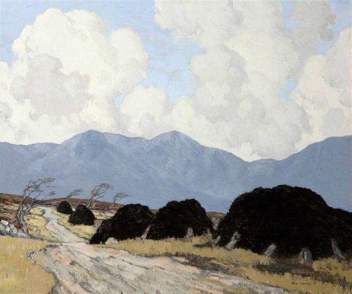 The Road to Coomasharn, County Kerry - Paul Henry