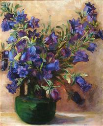 Still Life Flowers in Vase - Maggie Laubser