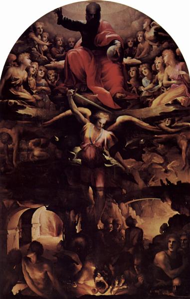 The Fall of the Rebel Angels, c.1526 - c.1530 - Beccafumi
