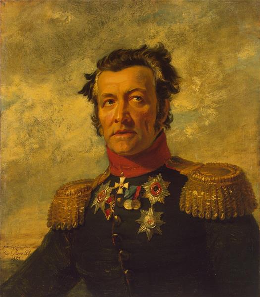 Portrait of Grigory Maximobich Berg, Russian General - George Dawe