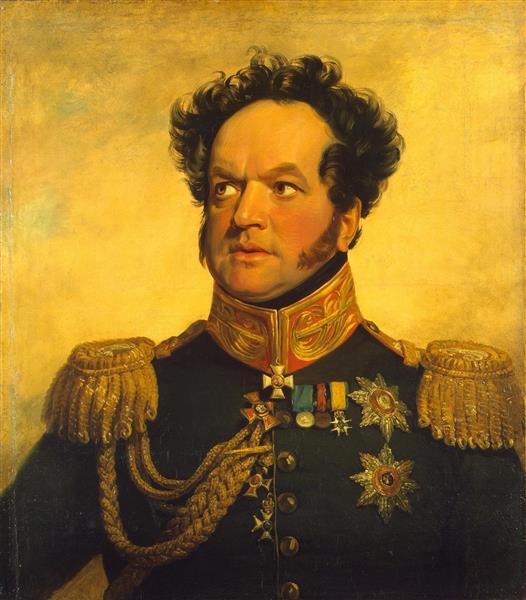Pavel Vasil'evich Golenistchev-Kutuzov, Russian General, Military Governor of St.-Petersburg, 1824 - Джордж Доу