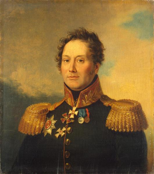Portrait of Moisey I. Karpenko - George Dawe