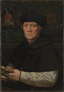 Portrait of Jean Carondelet - Bernaert van Orley