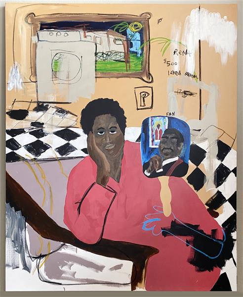 Untitled (Aunt), 2020 - Jammie Holmes