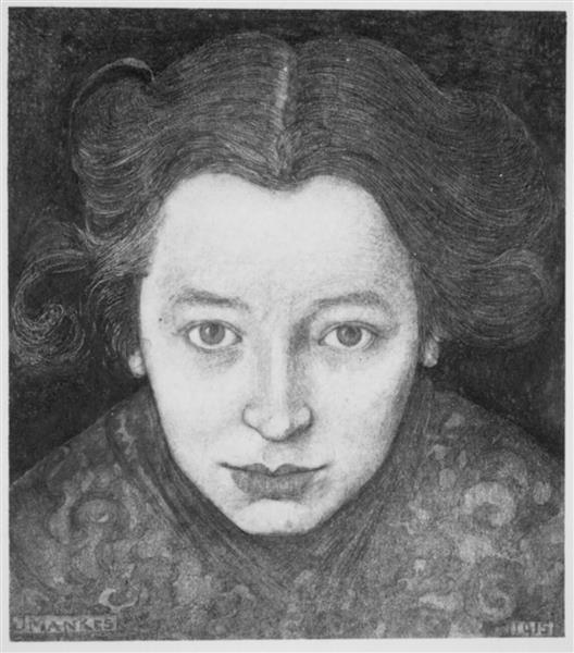 Annie Mankes-Zernike, 1915 - Jan Mankes