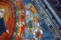 Coronation of Mary (detail) - Ambrogio Bergognone