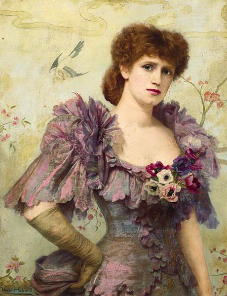 Lilly Langtry, c.1900 - Herbert Gustave Schmalz