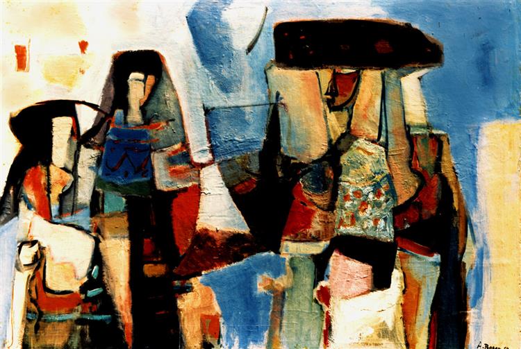 Oriental People, 1984 - Александр Григорьевич Боген