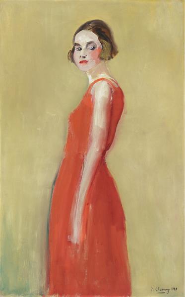 Portrait, 1921 - Émilie Charmy