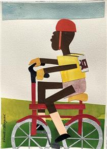 West Indian Cyclist - Varnette Honeywood