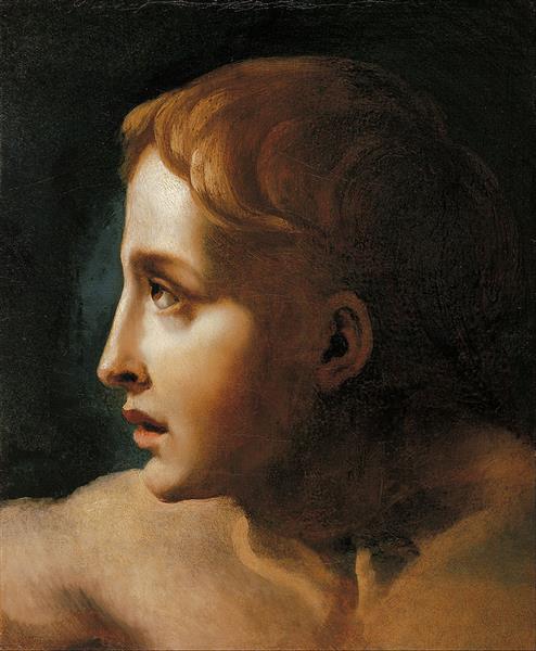 Head of a Youth, 1821 - 1824 - Théodore Géricault