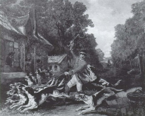 The pack, c.1860 - c.1864 - Alexandre Antigna