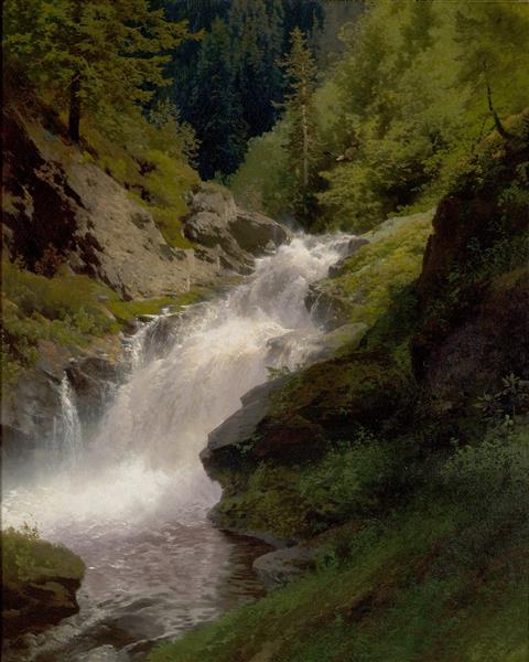 Winona Falls, 1877 - Герман Херцог