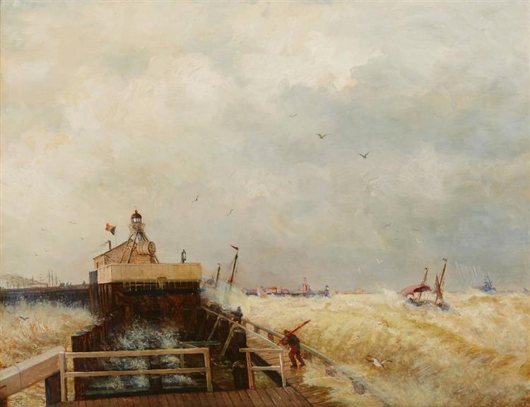 Haven Van Oostende - Hermann Ottomar Herzog