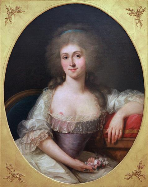 Marie-Louise, Princesse De Lamballe - Joseph Siffred Duplessis