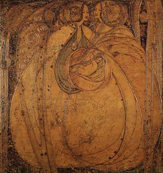 The Heart Of The Rose, 1901 - Margaret Macdonald