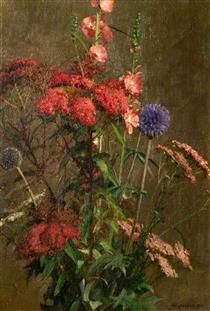 Garden Flowers - William Logsdail