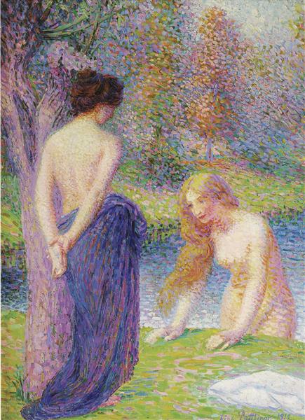 Women Bathing, 1919 - Hippolyte Petitjean