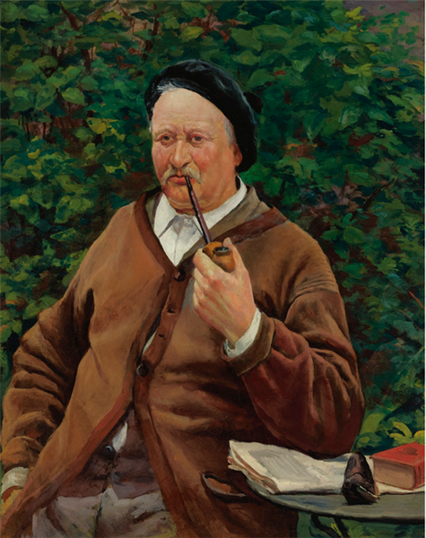 Artist's Father, 1881 - Максимильен Люс