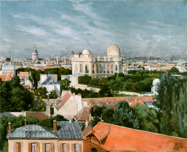 View Of The Observatory District, 1882 - Максимильен Люс
