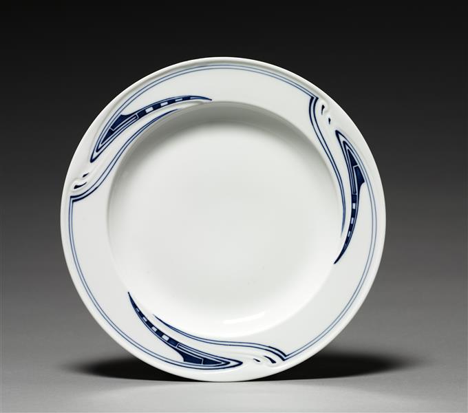 Plate Design, 1903 - 亨利·范·德费尔德