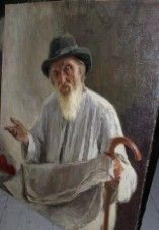 Portrait of an old man (Untitled) - Иван Иванович Творожников