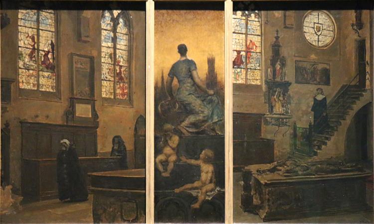 Bruges, 1890 - Ксавье Меллери