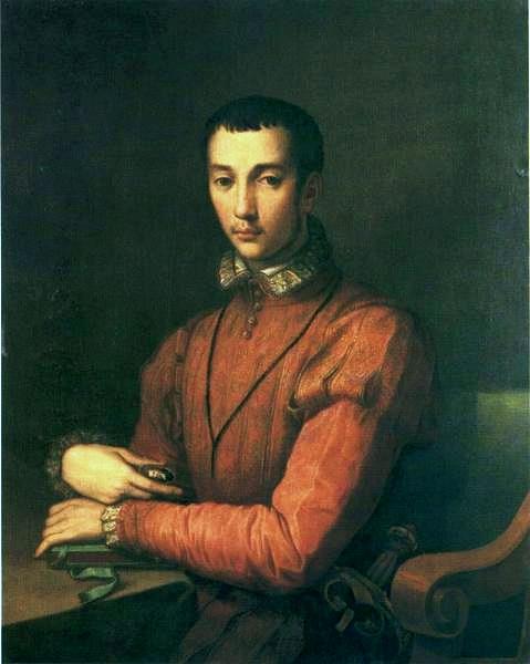 Portrait of Francesco De' Medici - Alessandro Allori