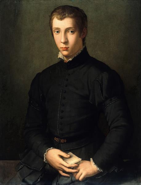 Portrait of a Young Man, 1537 - Алессандро Аллори