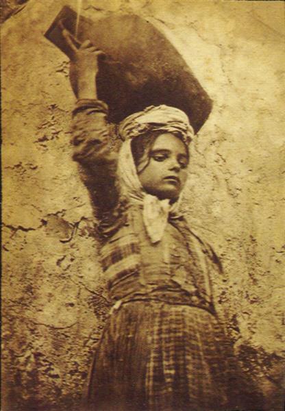 Peasant girl, c.1900 - Giuseppe Bruno