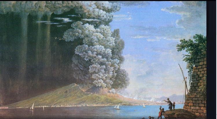 Eruption of Vesuvius on June 20, 1794, 1794 - Saverio della Gatta