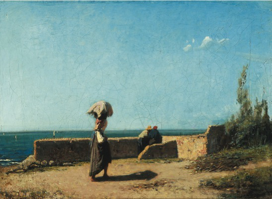 Seafront, 1860 - Vincenzo Cabianca