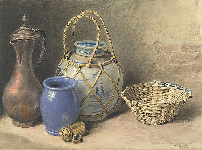 Still Life with Ginger Jar, c.1825 - William Henry Hunt