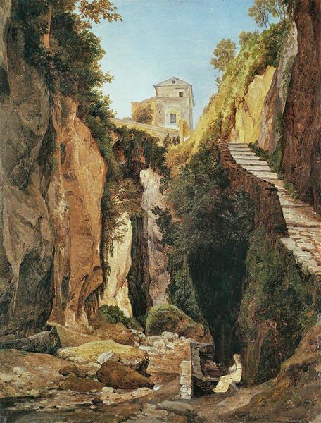Ravine at Sorrento, 1823 - Heinrich Reinhold