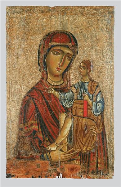 Hodegetria, c.1200 - c.1300 - Orthodox Icons