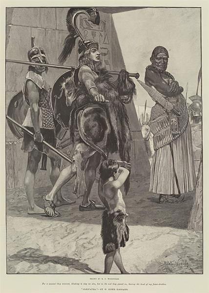 Cleopatra, 1889 - Richard Caton Woodville Jr.