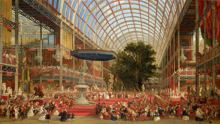 The Inauguration of the Great Exhibition, 1 May 1851, 1854 - David Roberts