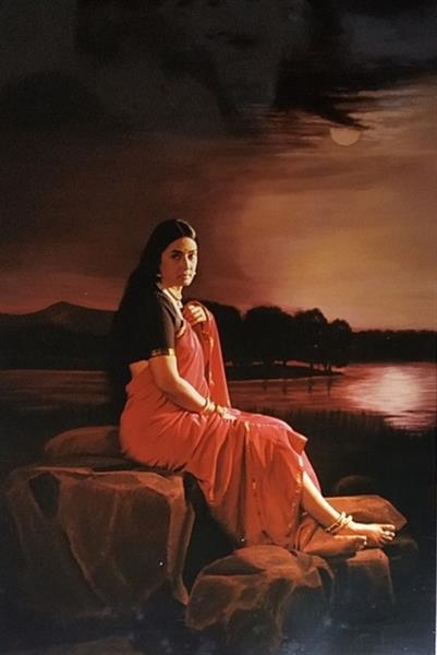 Lady in Moonlight, 2007 - Pushpamala N.